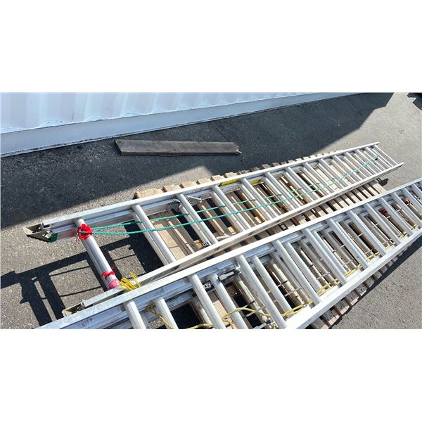 ALLRIGHT 28' ALUMINUM INDUSTRIAL EXTENSION LADDER