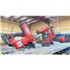 Image 5 : GROUP OF 3 MILWAUKEE FUEL CORDLESS POWER TOOLS - NAIL GUN/STAPLE GUN AND WEED EATER