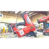 Image 6 : GROUP OF 3 MILWAUKEE FUEL CORDLESS POWER TOOLS - NAIL GUN/STAPLE GUN AND WEED EATER