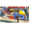 Image 2 : LARGE ASSORTMENT OF SMALL HAND TOOLS, SOCKET SET, DRILL & DRIVER SET AND  (2) BAR CLAMPS