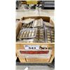Image 1 : ONE BOX OF THREADED BRASS FITTINGS