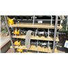 Image 1 : 7 PCS BLACK / YELLOW MINI EXCAVATOR MULTI ATTACHMENT SET INCLUDING SMALL DIGGING BUCKET, CLEANING