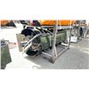 Image 2 : GIYI GY-CW59 BLACK 70" HYDRAULIC SKID STEER COMPACTOR WHEEL ATTACHMENT