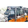Image 2 : GIYI GY-VR59 BLACK 59" INDUSTRIAL HYDRAULIC SKID STEER VIBRATORY ROLLER ATTACHMENT