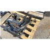 Image 2 : MIVA BLACK MINI EXCAVATOR 25" HEADACHE RACK ATTACHMENT WITH FORKS