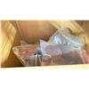 Image 3 : BOX OF WELDERS ITEMS - PNEUMATIC DIE GRINDER & BELT SANDER WITH POLISHING BITS/ARBOURS