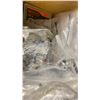 Image 2 : BOX OF HARDWARE - NUTS/BOLTS/SCREWS/HOSE CLAMP KIT/THUMB SCREW KIT/MACHINE SCREWS AND
