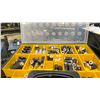 Image 3 : 3 ORGANIZER CASES FILLED WITH PNEUMATIC PISCO FITTINGS AND ELECTRICAL PLUGS