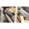 Image 2 : BLACK PLASTIC ORGANIZER BOX WITH RAW METAL MATERIALS - BRASS, ALUMINIUM AND STAINLESS STEEL