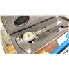 Image 2 : GROUP OF 4 MACHINIST TOOLS - STARRETT DIAL CALIPER, UNIVERSAL BEVEL PROTRACTOR, DIAMETER GAUGE SET