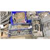 Image 2 : PALLET OF ASSORTED INDUSTRIAL FITTINGS, PINS, BRAIDED CABLE, TORCHE HEADS & ELECTRICAL CLAMPS