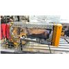 Image 2 : 3 REMOTE CONTROLLED CONSTRUCTION VEHICLES: DIE-CAST EXCAVATOR, CRANE TRUCK, & CEMENT TRUCK *IN BOX*