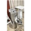 Image 1 : METCRAFT STAINLESS STEEL COMBINATION TOILET / SINK