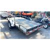 Image 2 : 2004 PJ TILT DECK TRAILER, BLACK, VIN 4P5SA121X42049868
