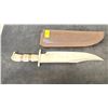 Image 4 : CUSTOM MADE BONE HANDLE BOWIE KNIFE