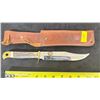 Image 3 : SAVANNAH MADE IN ITALY BONE HANDLED HUNTING KNIFE