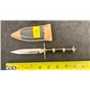 Image 1 : CUSTOM-MADE DAGGER WITH SHEET