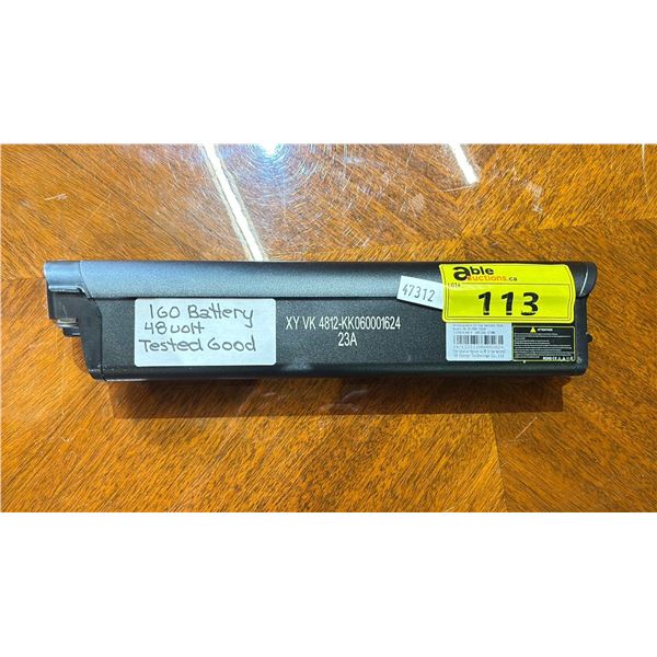 *TESTED WORKING* IGO E-BIKE BATTERY 48V
