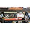 Image 1 : SHELF OF ASSORTED HO SCALE MODEL TRAINS, CANADIAN NATIONAL RAILWAY THIRD CLASS STATION STRUCTURE &