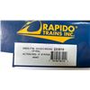 Image 2 : RAPIDO TRAINS INC CANADIAN PACIFIC ACTION RED 5" STRIPES HO SCALE MODEL TRAIN *DC/DCC/SOUND*