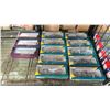Image 1 : SHELF OF ASSORTED HO SCALE MODEL TRAINS - RAPIDO TRAINS INC & PRAIRIE SHADOWS MODEL RAILWAY CO