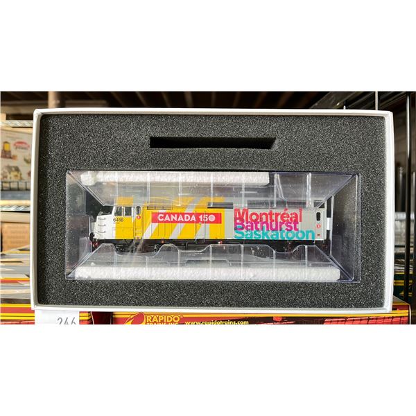 RAPIDO TRAINS INC VIA RAIL CANADA 150 SCHEME HO SCALE MODEL TRAIN *DCC/SOUND*