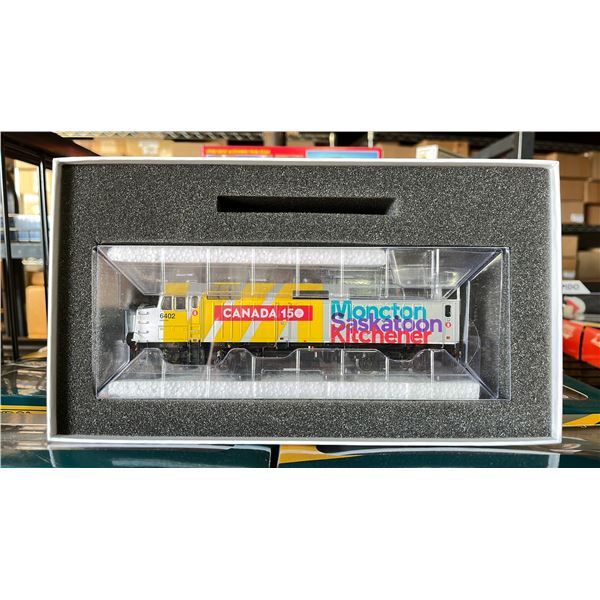 RAPIDO TRAINS INC VIA RAIL CANADA 150 SCHEME HO SCALE MODEL TRAIN *DCC/SOUND*