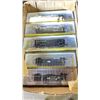 Image 10 : SHELF OF ASSORTED N SCALE MODEL TRAINS - NORTH AMERICAN RAILCAR CO, ATLAS, TRAINWORX, INTERMOUNTAIN