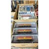 Image 11 : SHELF OF ASSORTED N SCALE MODEL TRAINS - NORTH AMERICAN RAILCAR CO, ATLAS, TRAINWORX, INTERMOUNTAIN
