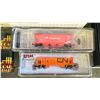 Image 2 : SHELF OF ASSORTED N SCALE MODEL TRAINS - BROADWAY LIMITED IMPORTS, ATHEARN,