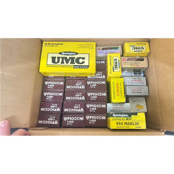 BOX OF AMMUNITION *MUST HAVE VALID CURRENT PAL FOR PURCHASE*