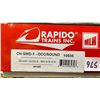 Image 2 : RAPIDO TRAINS INC CANADIAN NATIONAL WET NOODLE RED & BLACK HO SCALE MODEL TRAIN *DCC/SOUND*