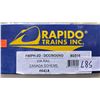 Image 2 : RAPIDO TRAINS INC VIA RAIL CANADA SCHEME HO SCALE MODEL TRAIN *DCC/SOUND*