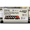 Image 2 : RAPIDO TRAINS INC CANADIAN NATIONAL STRIPES SCHEME HO SCALE MODEL TRAIN *DC/DCC/SOUND*