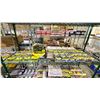 Image 1 : SHELF OF ASSORTED HO SCALE DIE CAST FARM VEHICLES, ATHEARN HO SCALE MODEL TRAIN VEHICLES & MORE