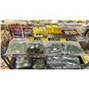 Image 1 : SHELF OF MODEL TRAIN LANDSCAPE/SCENERY ACCESSORIES