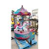 Image 2 : CHILDREN'S COIN OPERATED CAROUSEL KIDDIE RIDE (VERY HEAVY, REQUIRES TRUCK FOR REMOVAL)
