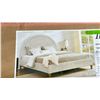 Image 1 : THOMASVILLE BEIGE UPHOLSTERED KING BED & UNKNOWN BRAND BEIGE KING BED