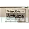 Image 5 : SHELF OF ASSORTED HO SCALE MODEL TRAIN VEHICLES - HIGHWAY MINIATURES & THE WHEEL WORKS