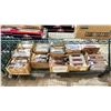 Image 1 : SHELF OF ASSORTED HO SCALE MODEL TRAINS - RAPIDO TRAINS INC, TRUELINE TRAINS GOLD SERIES & PROTO