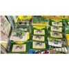 Image 4 : SHELF OF ASSORTED JOHN DEERE DIE CAST VEHICLES, DECORATIVE LIGHT SET & MORE