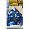 Image 2 : CASE OF ONE SIZE FITS ALL 'BLACK UNIVERSE' BLANKET HOODIES