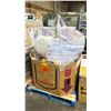 Image 1 : PALLET OF ASSORTED ITEMS INCLUDING; ELECTRIC FIREPLACE, PERSONAL BLENDER, COIL COOK TOP & MORE