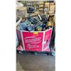Image 1 : GAYLORD OF ASSORTED VACUUMS & VACUUM PARTS (UNKNOWN WORKING CONDITION, MAY BE MISSING PARTS &