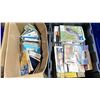 Image 3 : 6 BOXES/BINS OF MODEL TRAIN LITERATURE *BINS INCLUDED*