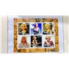 Image 2 : MARILYN MONROE FRAMED STAMP COLLECTION