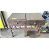 Image 1 : PAIR OF 15.75"W X 17.5"D X 14"T WOODEN 1-DRAWER SIDE TABLES