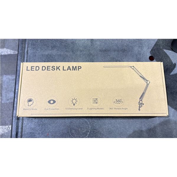 (2) LED DESK LAMPS