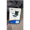 Image 4 : EDGE LARGE BLACK FOLDING CAMPING CHAIR WITH COVER & 6 CUP HOLDERS