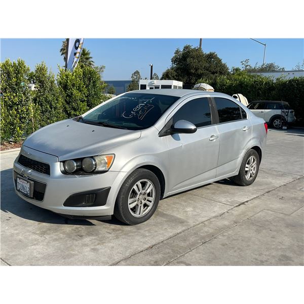 CHEV SONIC 2014 T-DONATION